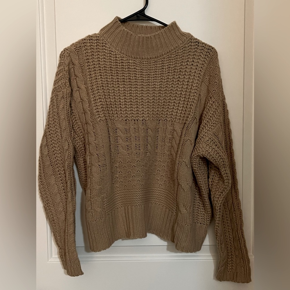 Tan sweater